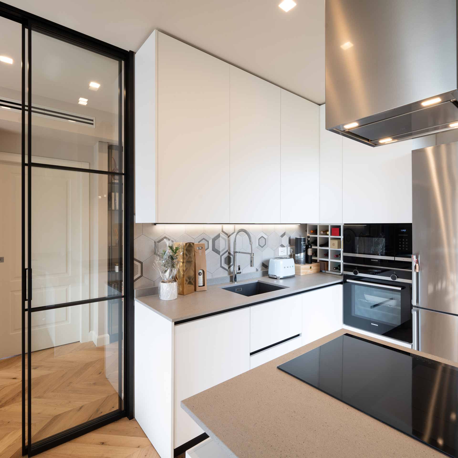 Cucina con sole