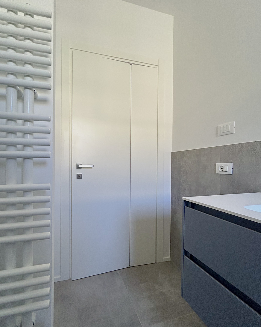 traversa decima ristrutturazione bagno porta
