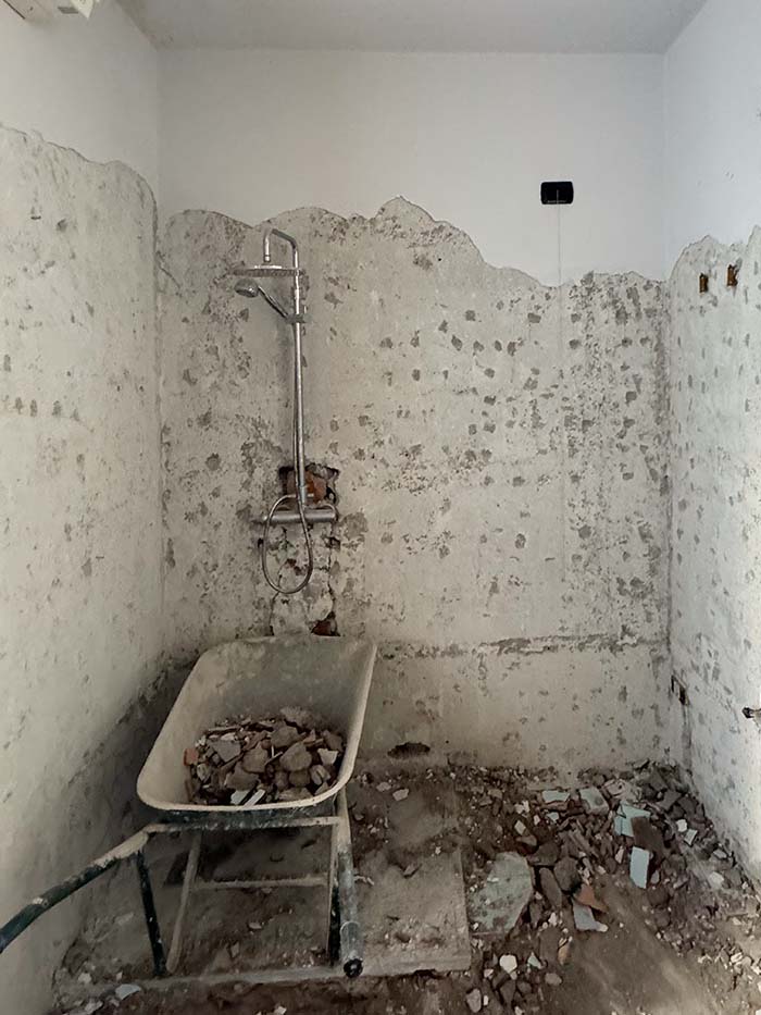 papagiovanni cantiere bagno vasca