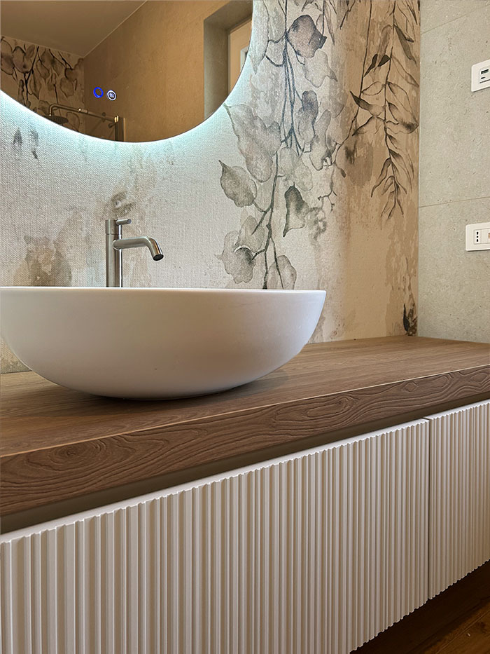 papagiovanni ristrutturazione bagno specchio