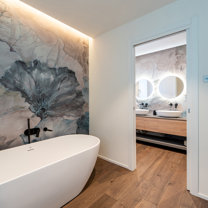 Brescia ristrutturazione bagno moderno