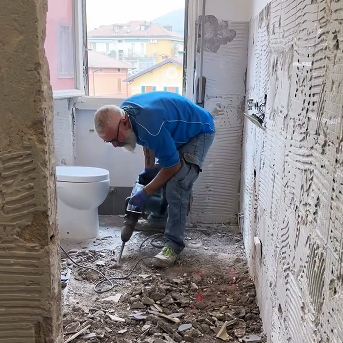 ristrutturazione bagno demolizioni