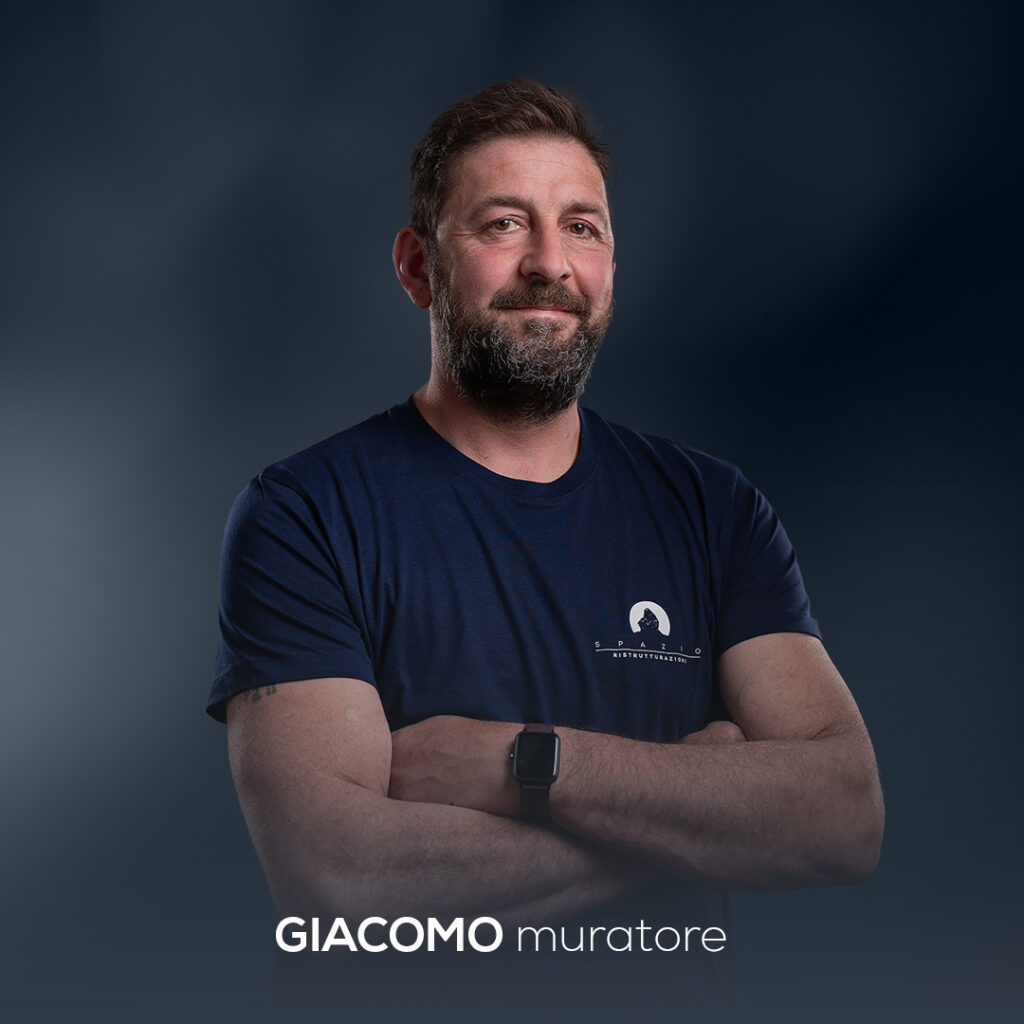 giacomo muratore del team di spazio - ristrutturazioni